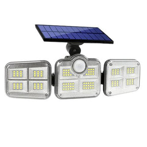 Refletor Led Solar Com 3 Cabeças 800W - EcoLight