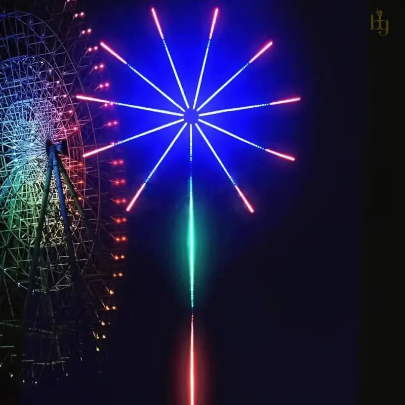 Luzes LED Fogo de Artifício Inteligente com Controle Remoto