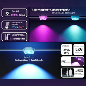 Luzes LED Arco-Íris Inteligente